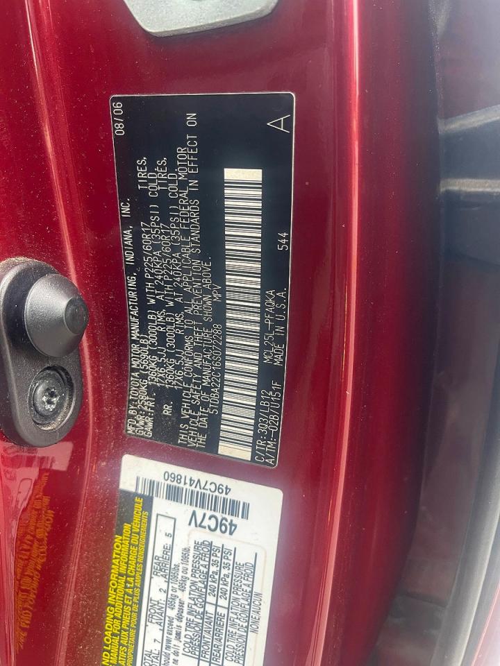 Toyota Sienna Xle 7 Passenger