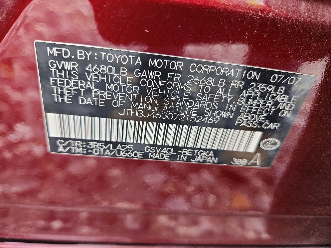 Lexus Es 350