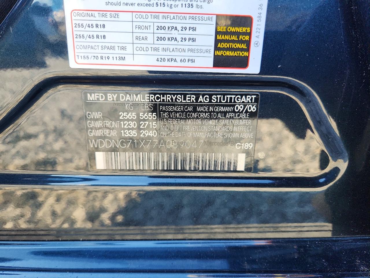 Mercedes-Benz S-Class 550