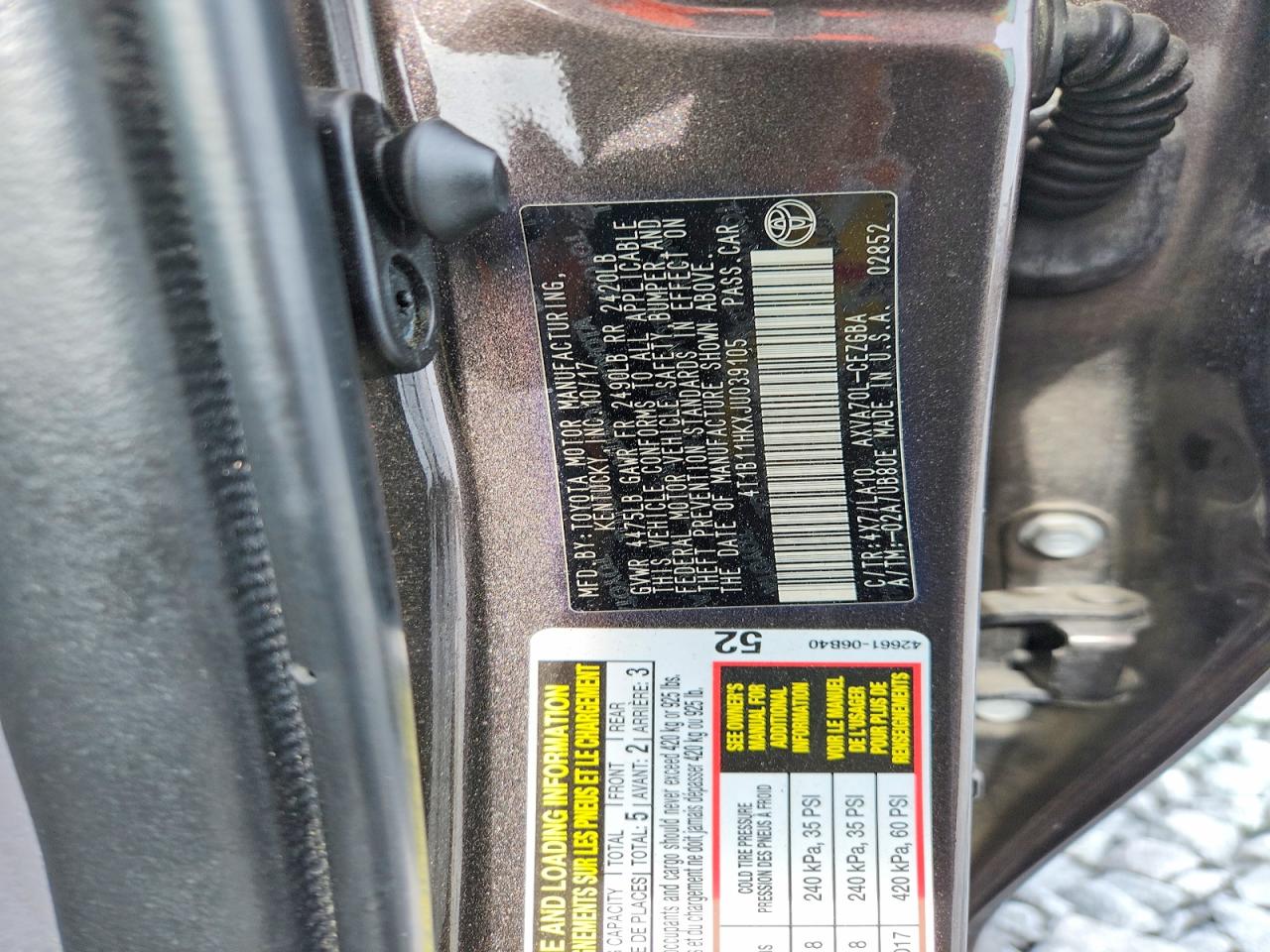Toyota Camry Xle