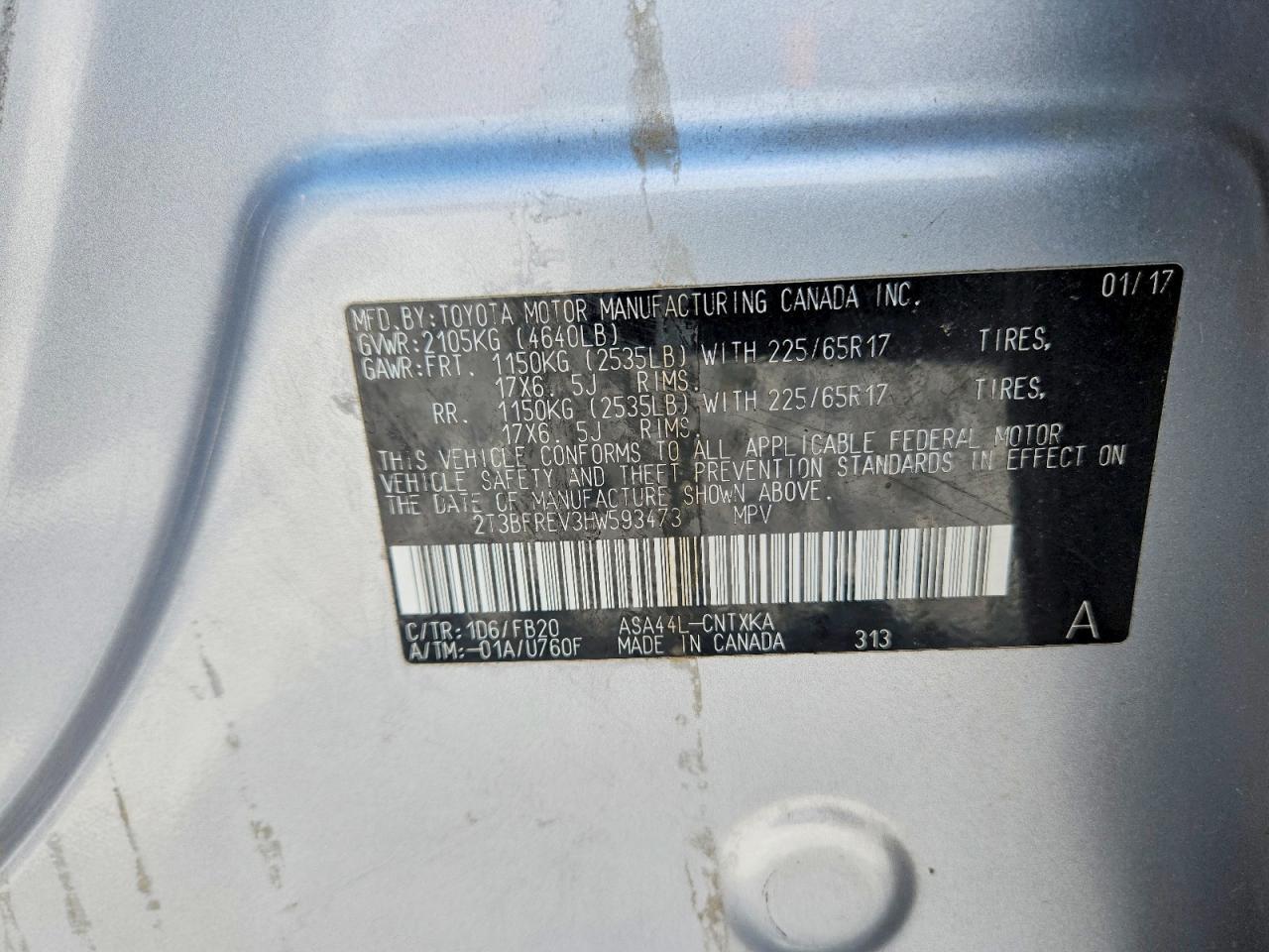 Toyota RAV4 Le