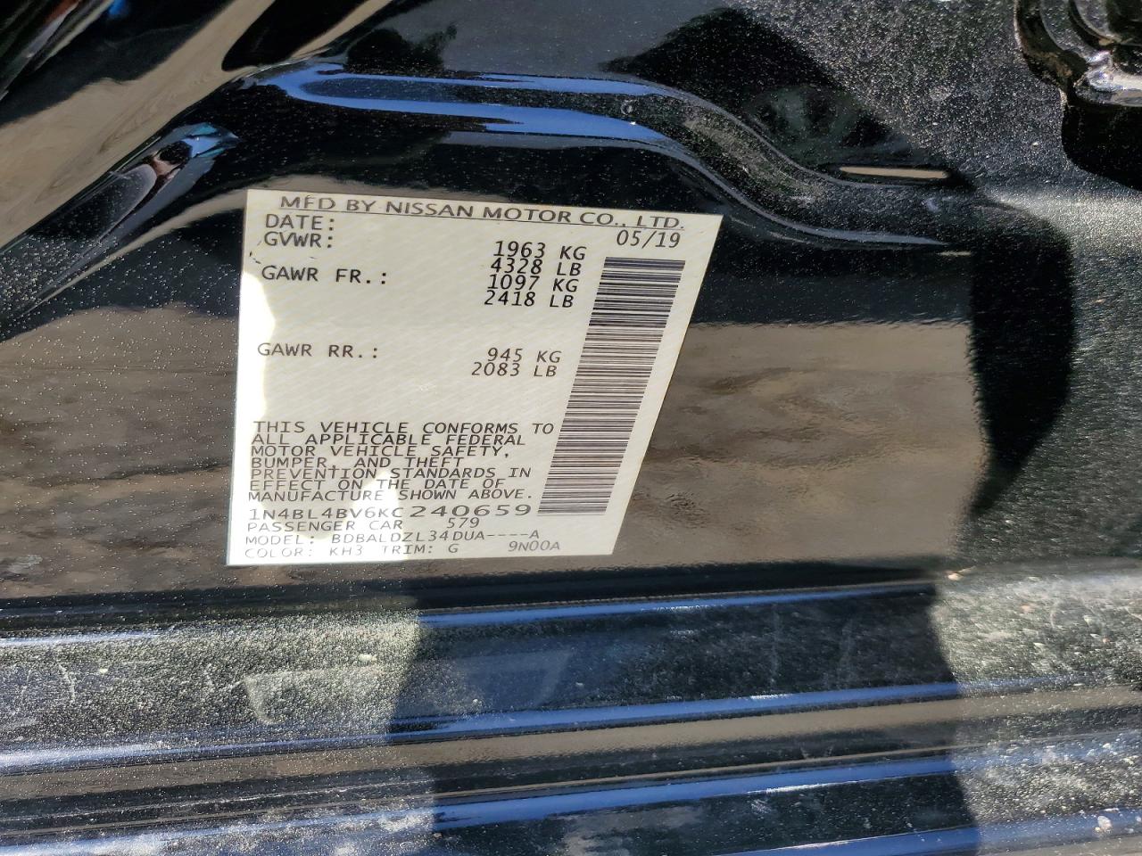 Nissan Altima 2.5 S
