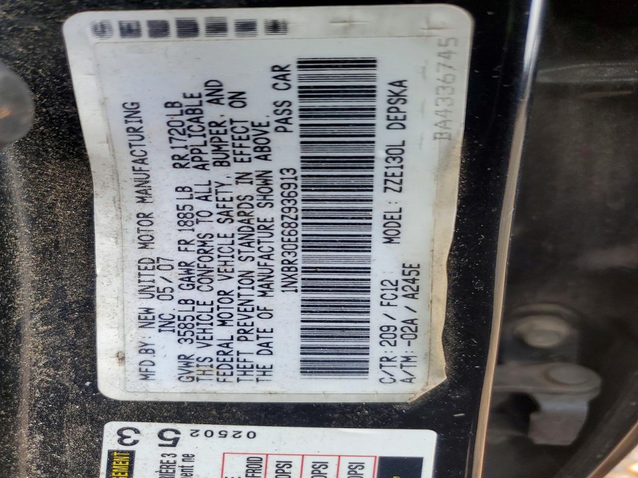 Toyota Corolla S