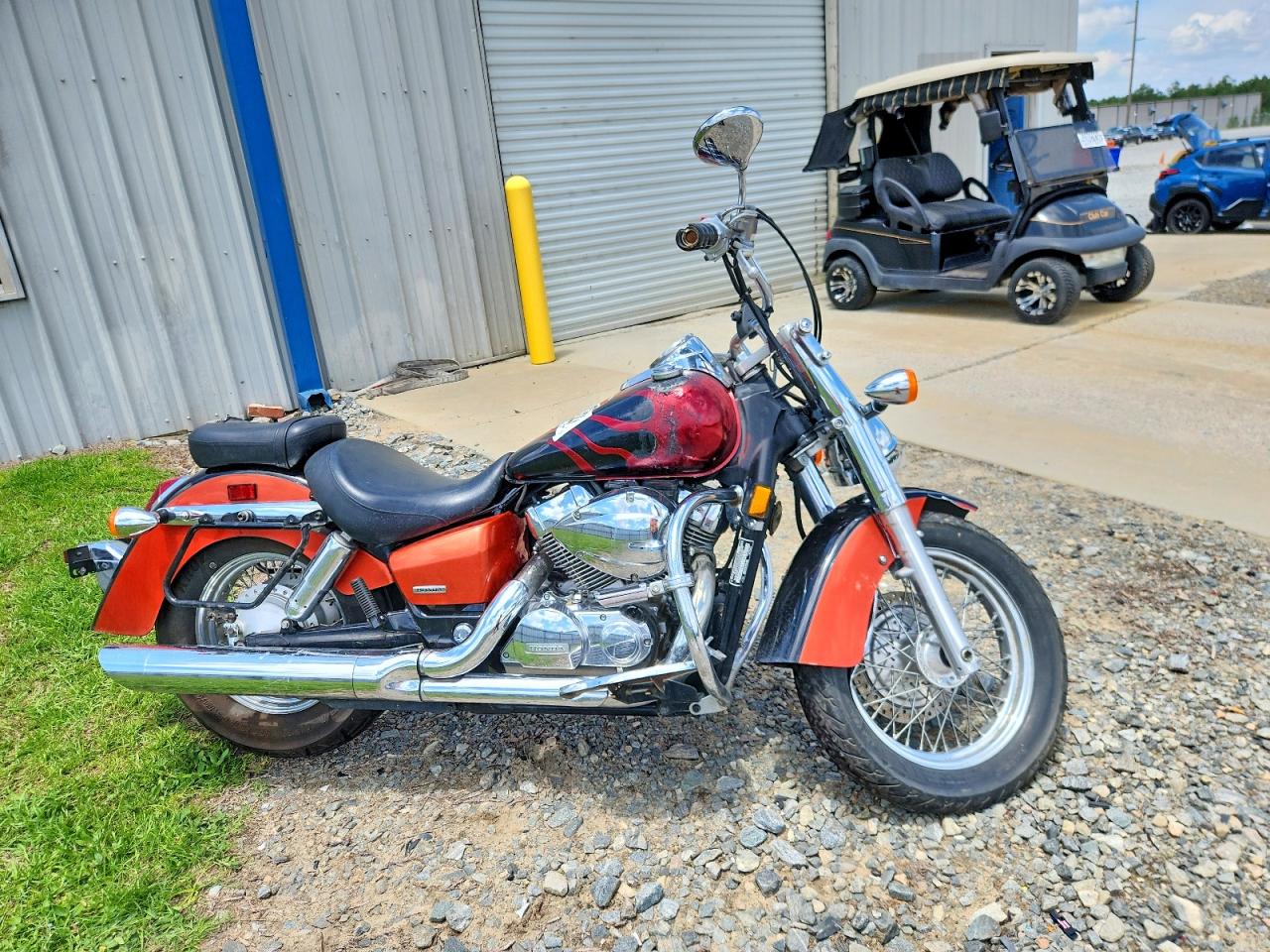 Salvage Honda Vt Cycle Image