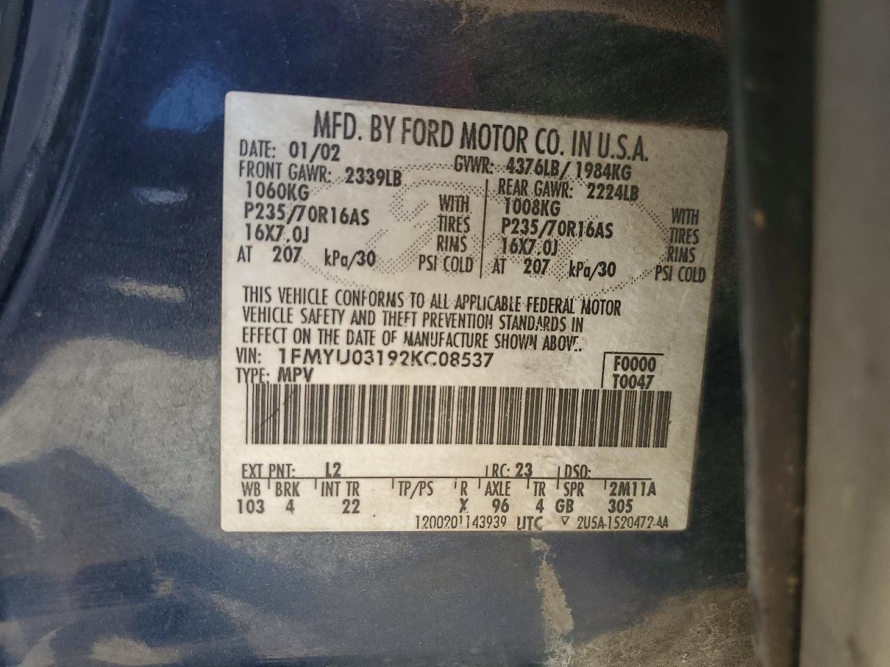 Ford Escape Xlt