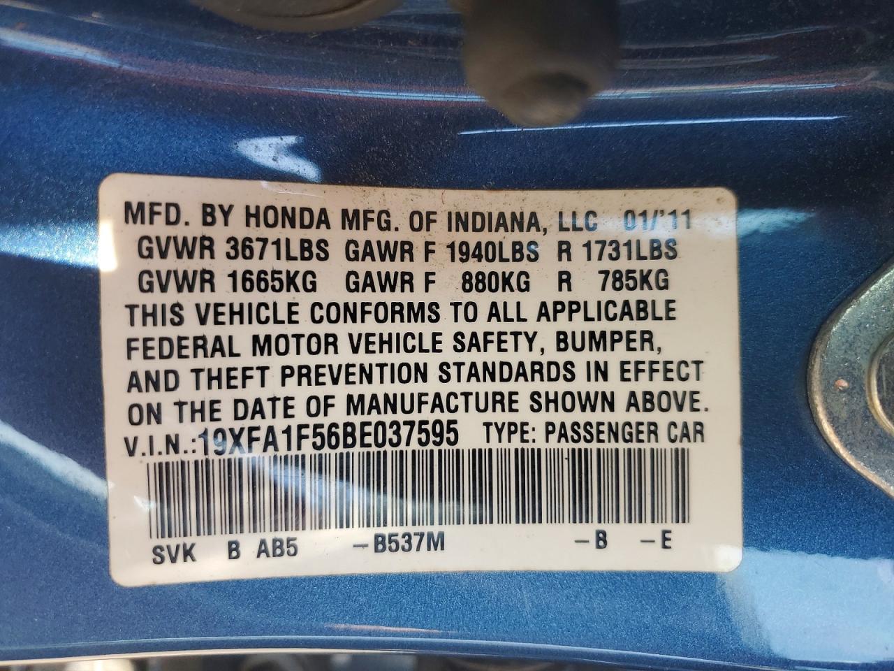 Honda Civic Lx