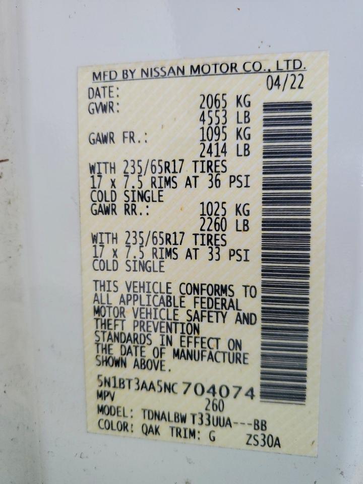 Nissan Rogue S