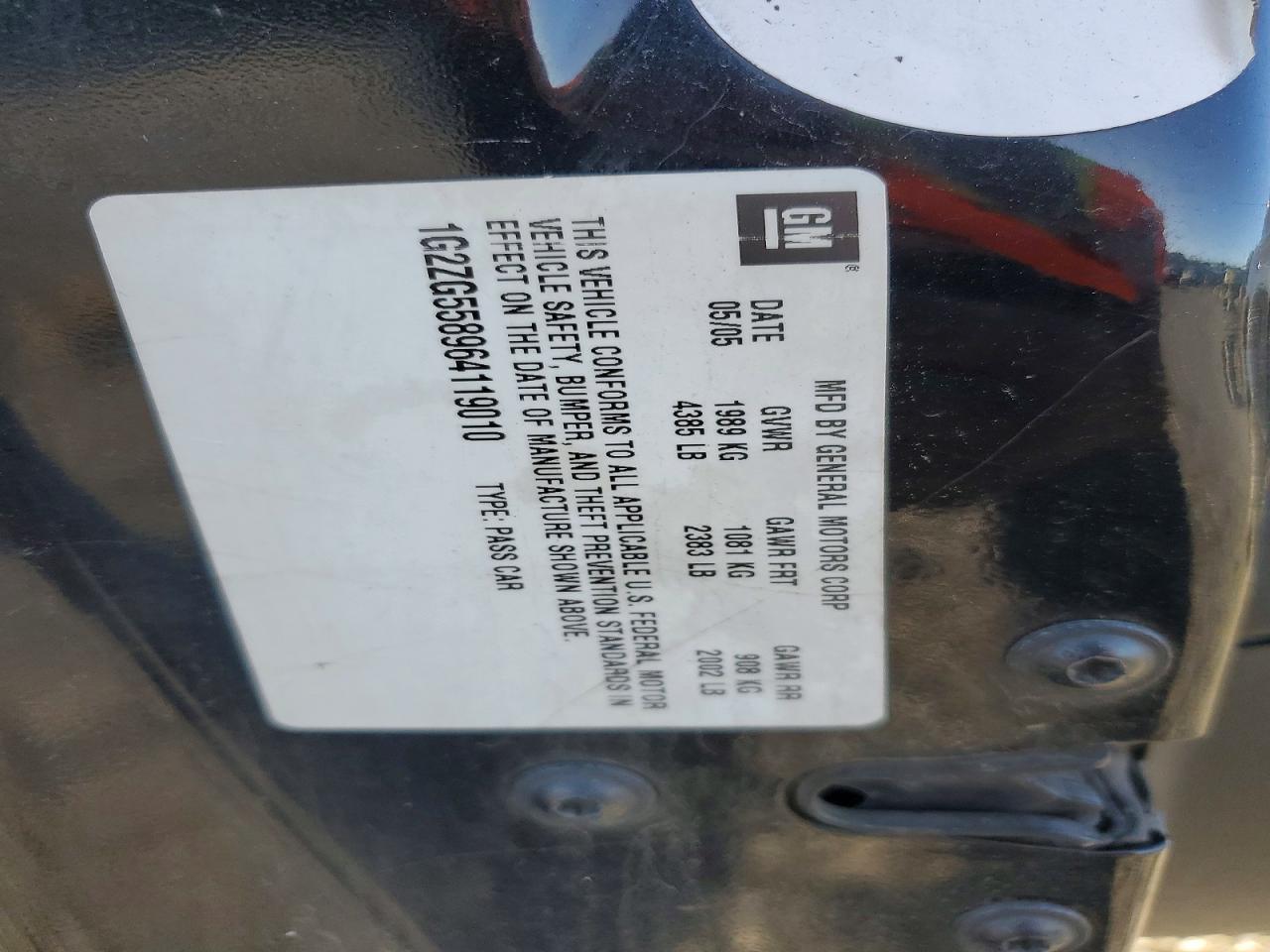 Pontiac G6 Se1