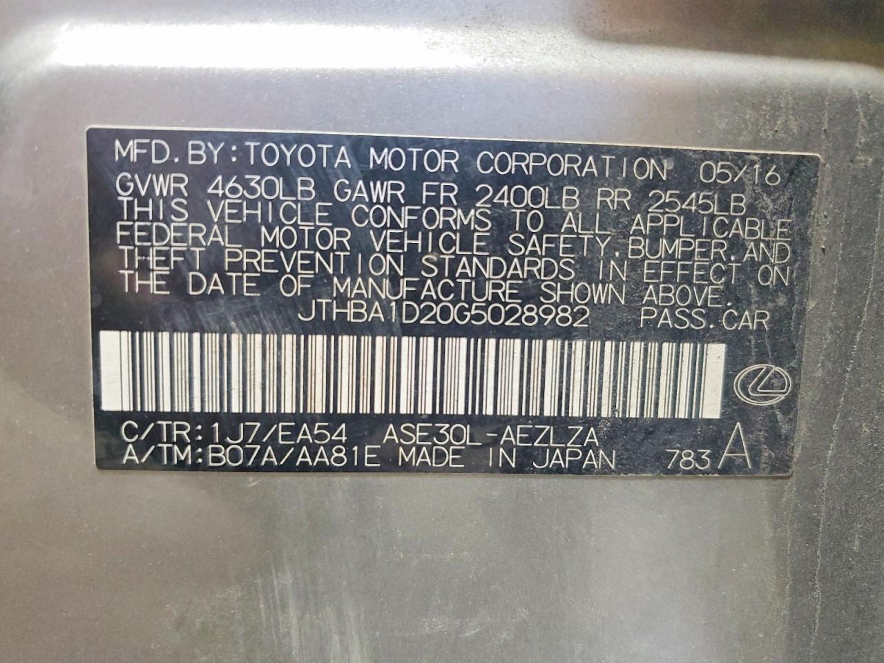 Lexus Is 200t