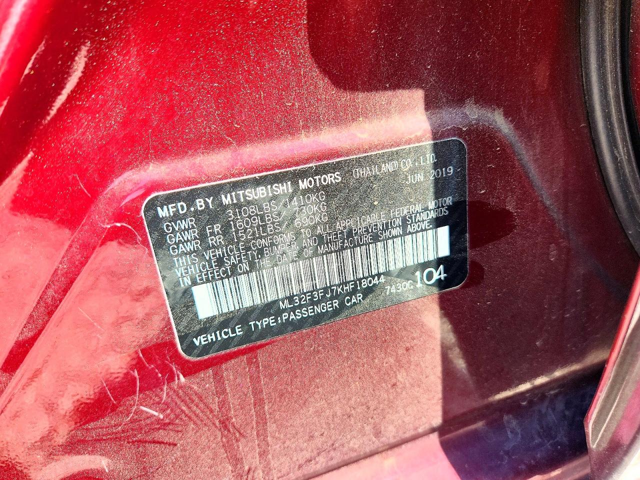 Mitsubishi Mirage G4 Es
