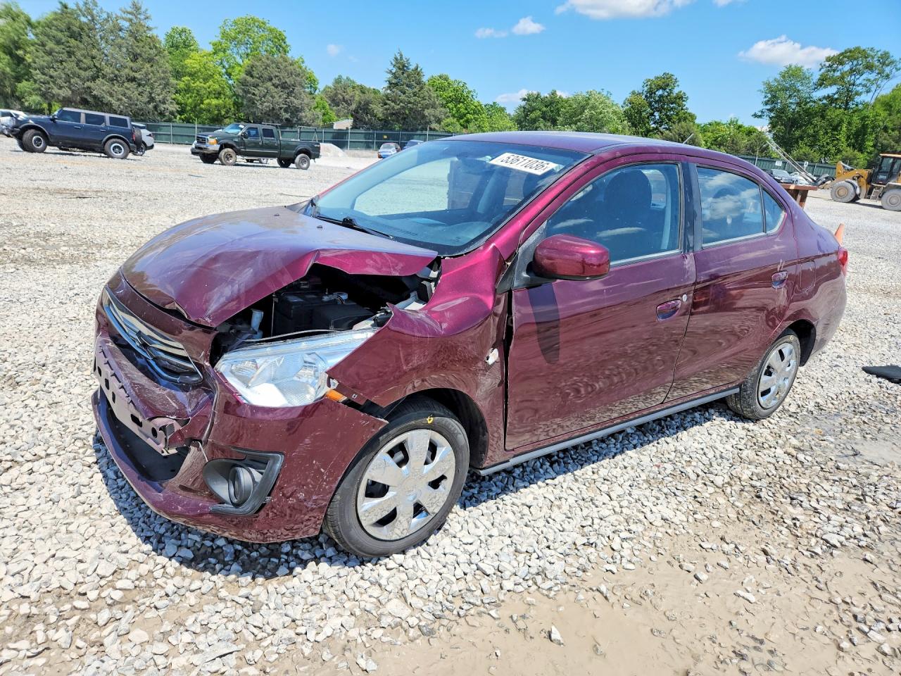 Salvage Mitsubishi Mirage Image