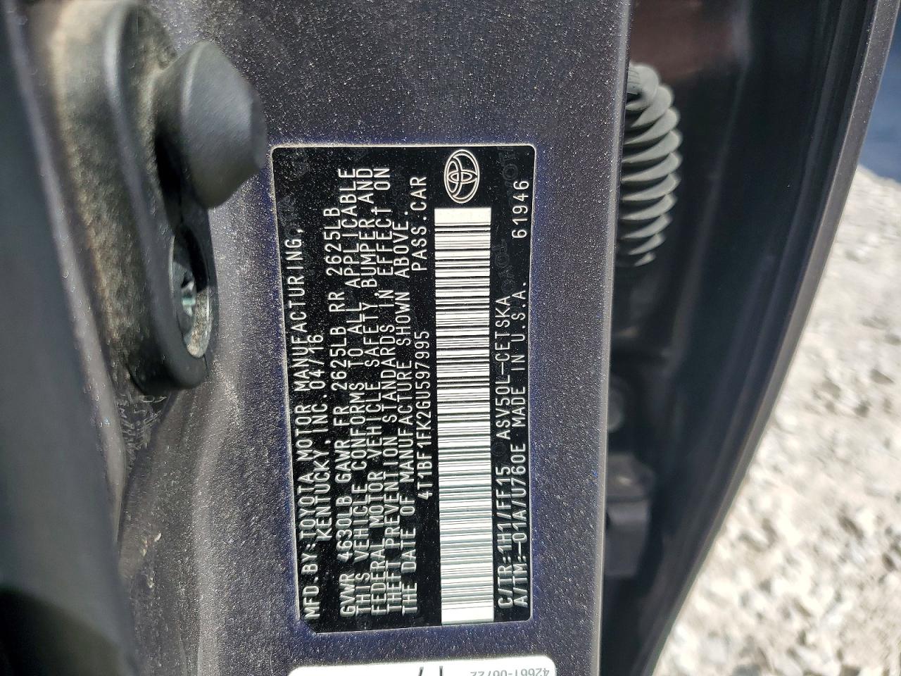 Toyota Camry Se