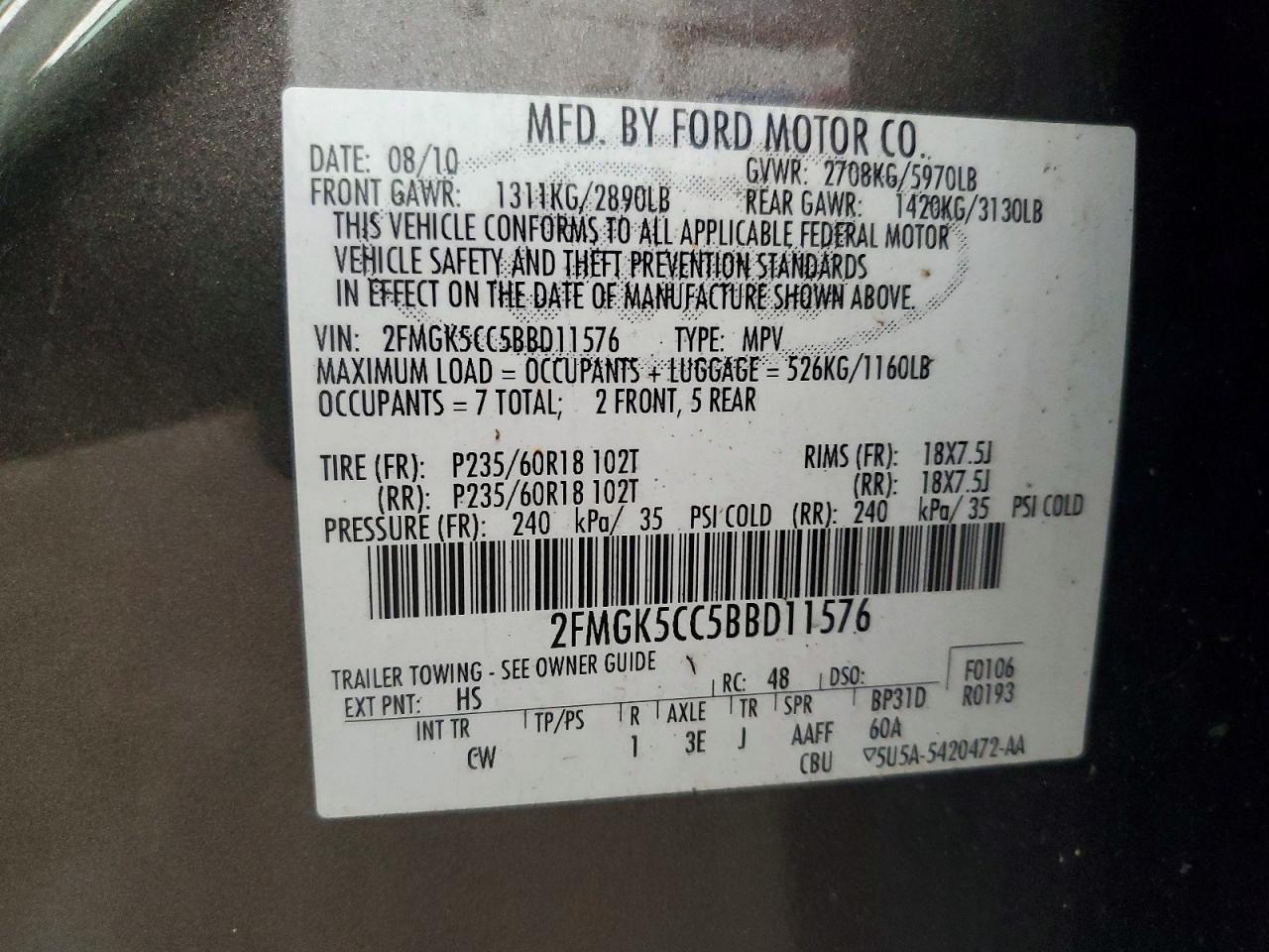 Ford Flex Sel
