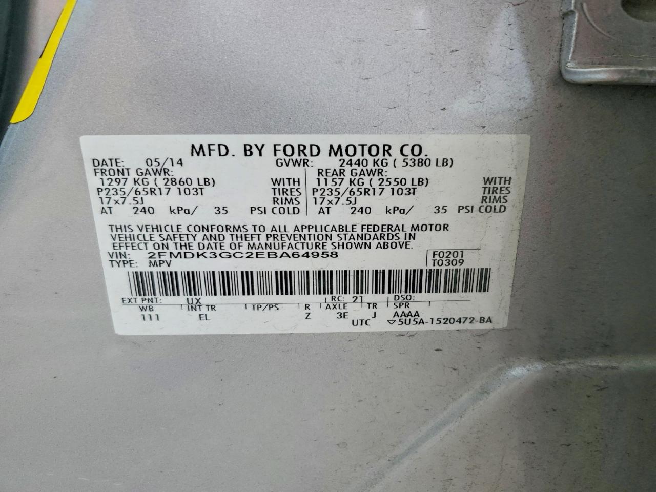 Ford Edge Se