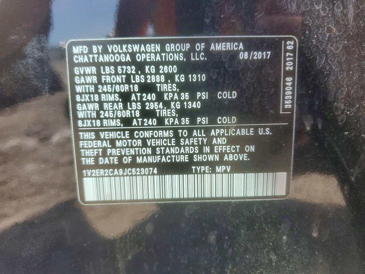 Volkswagen Atlas Sel