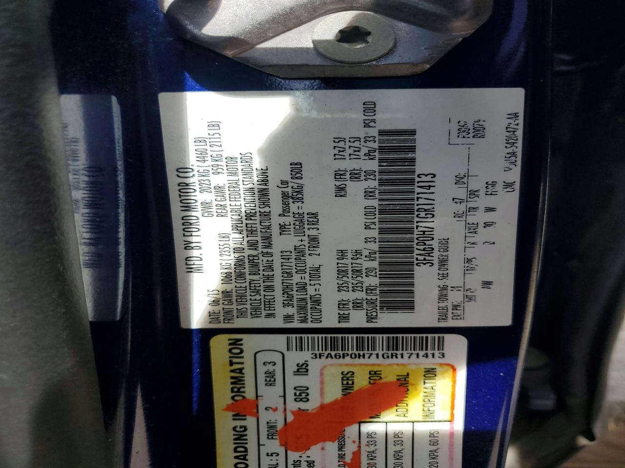 Ford Fusion Se