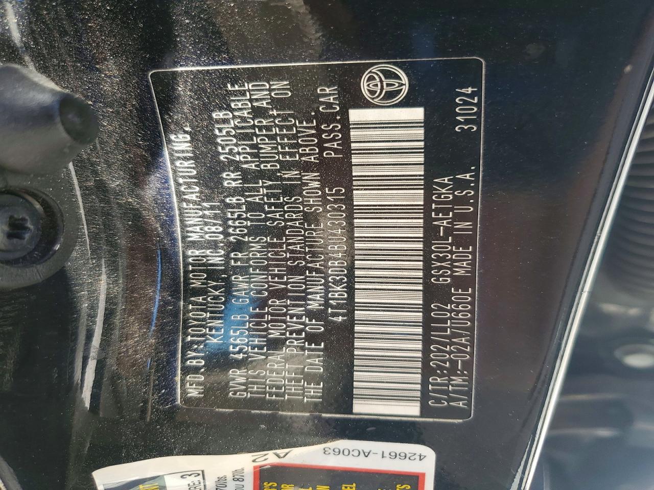 Toyota Avalon Base