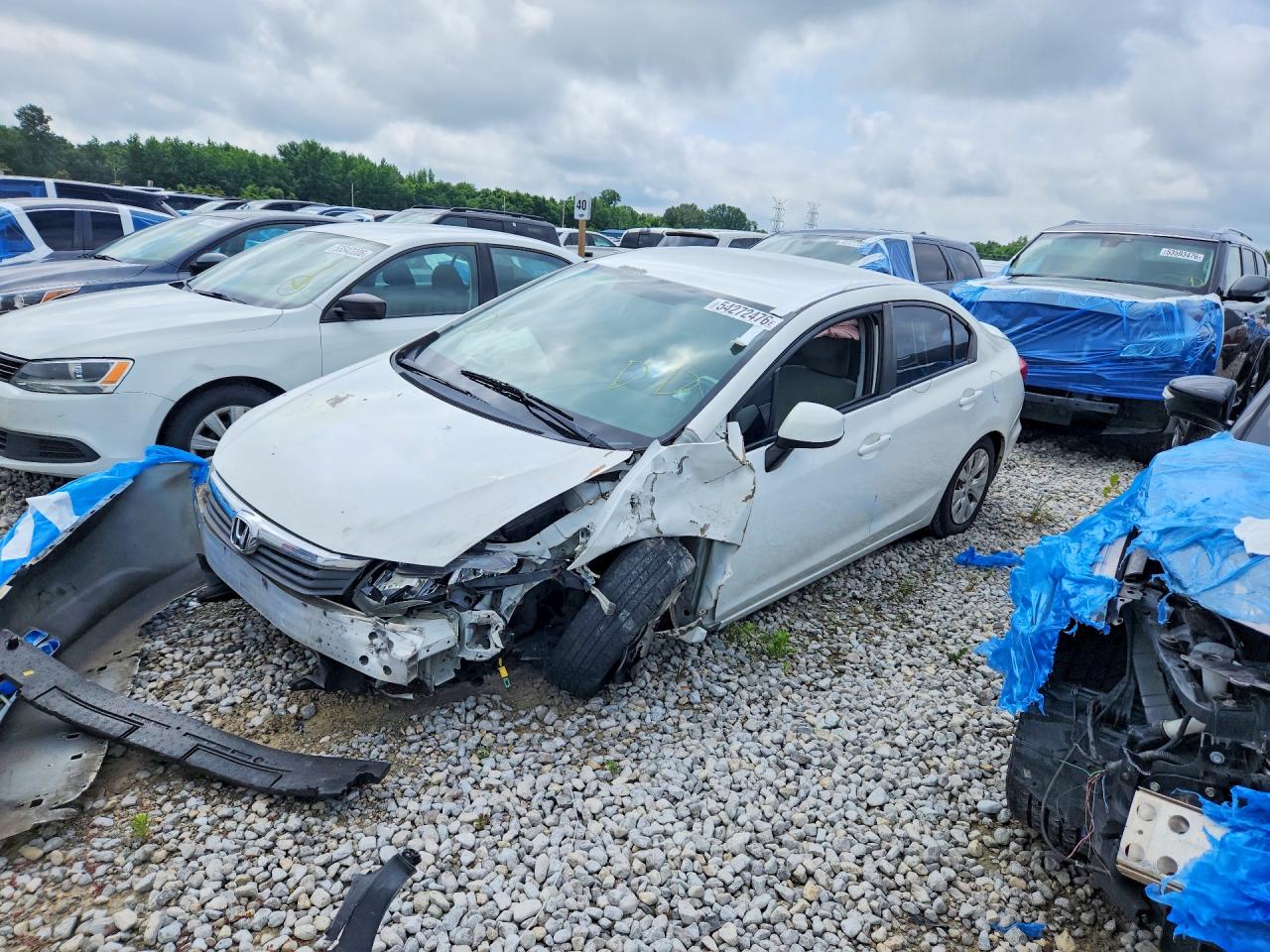Salvage Honda Civic Image