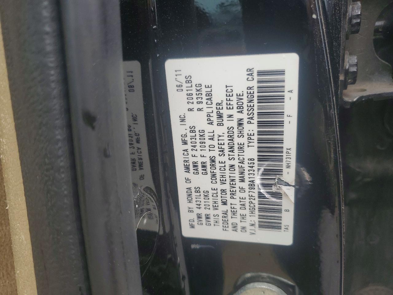 Honda Accord Ex