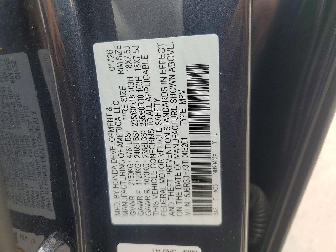 Honda Crv Exl