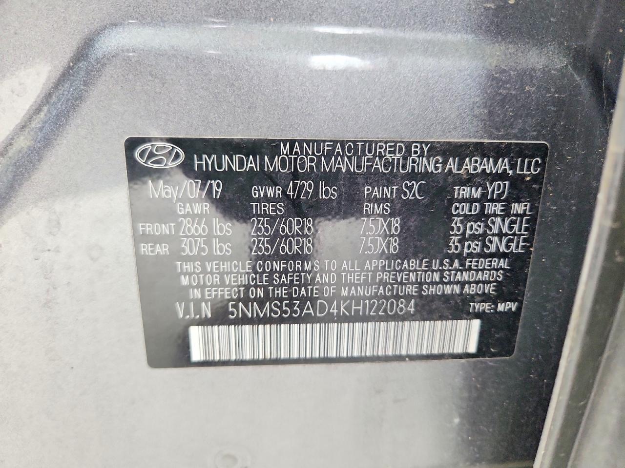 Hyundai SANTA FE Ultimate 2.4l