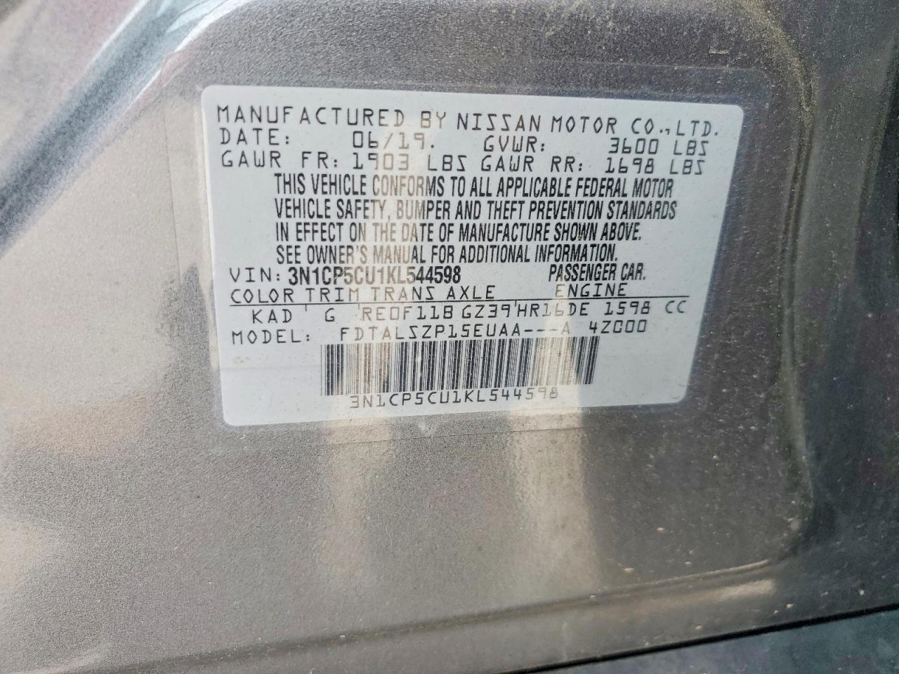 Nissan Kicks Sv