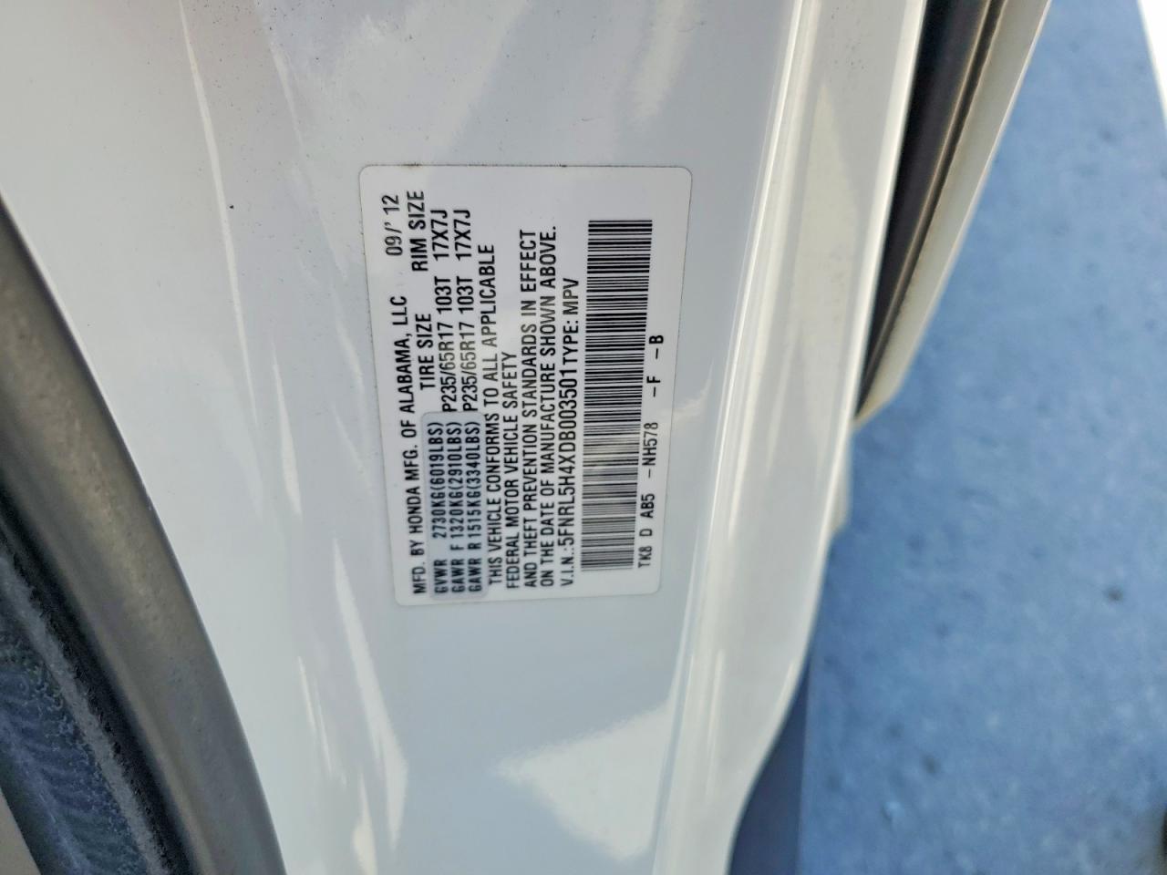 Honda Odyssey Ex