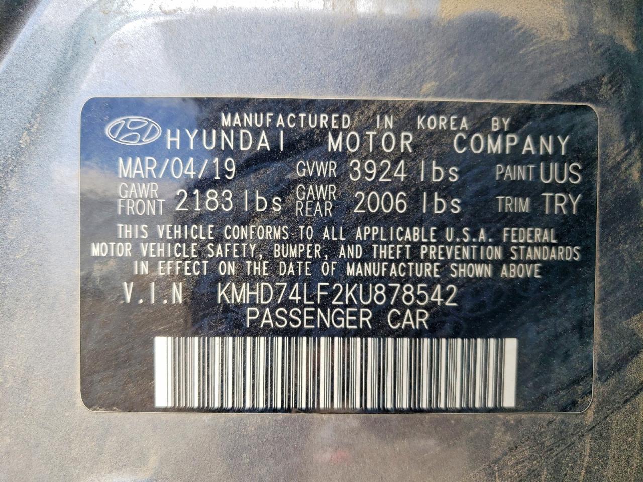 Hyundai ELANTRA Se