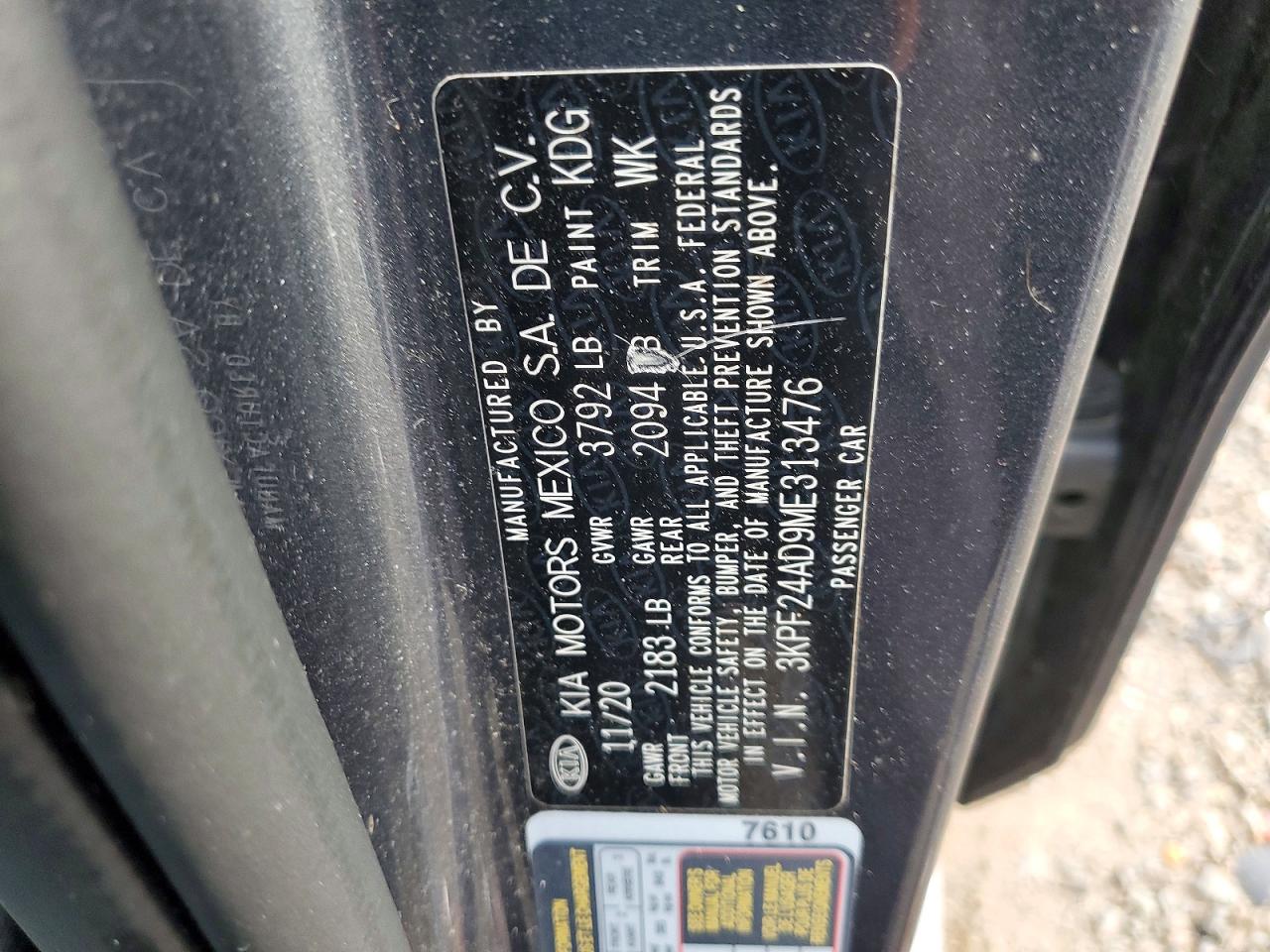 Kia Forte Lxs