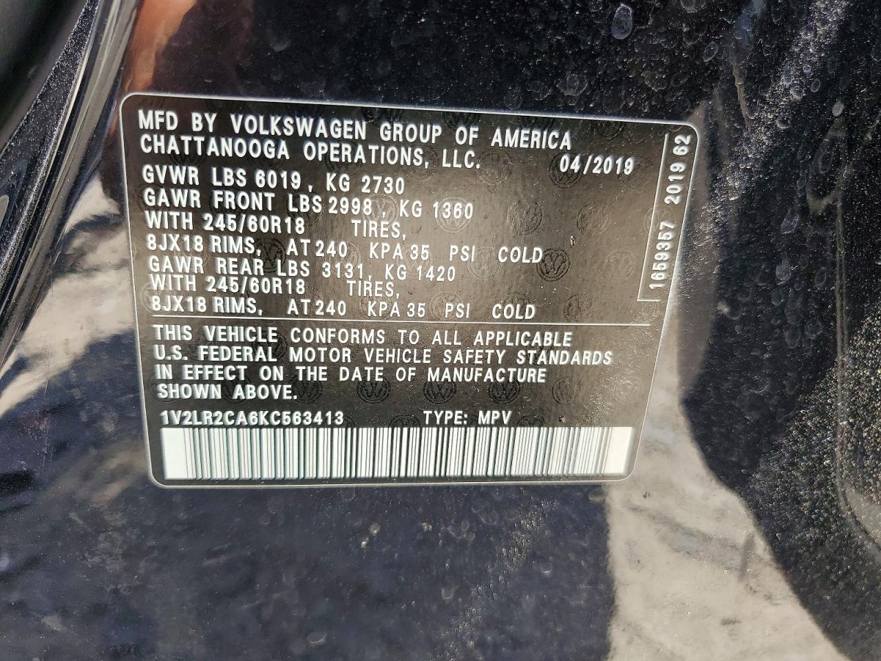 Volkswagen Atlas Se