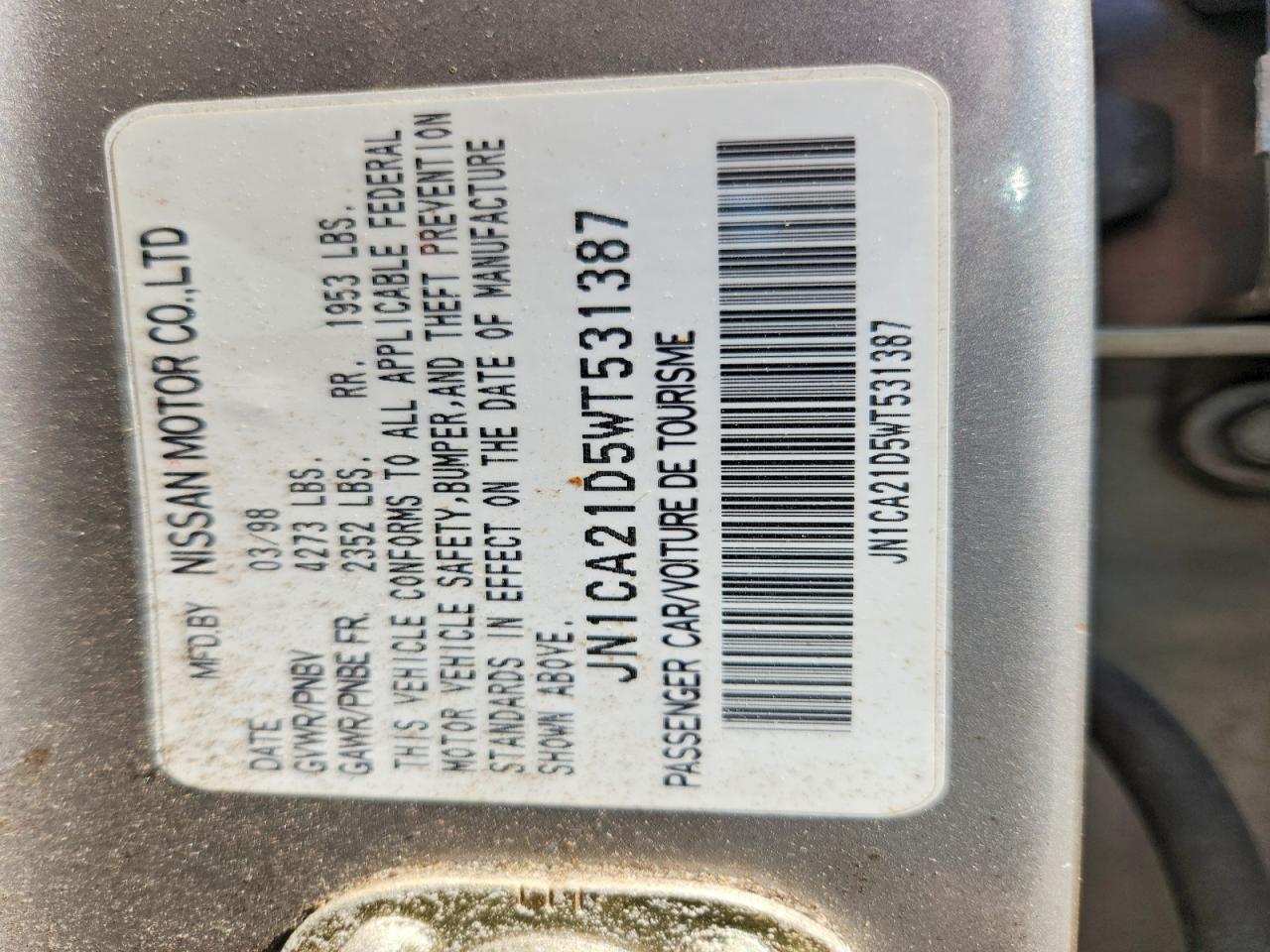 Nissan Maxima Gxe