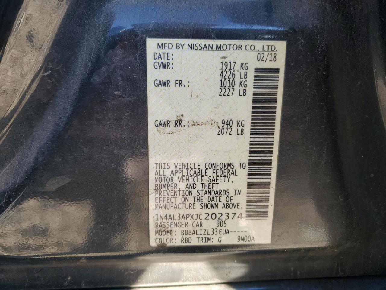 Nissan Altima 2.5