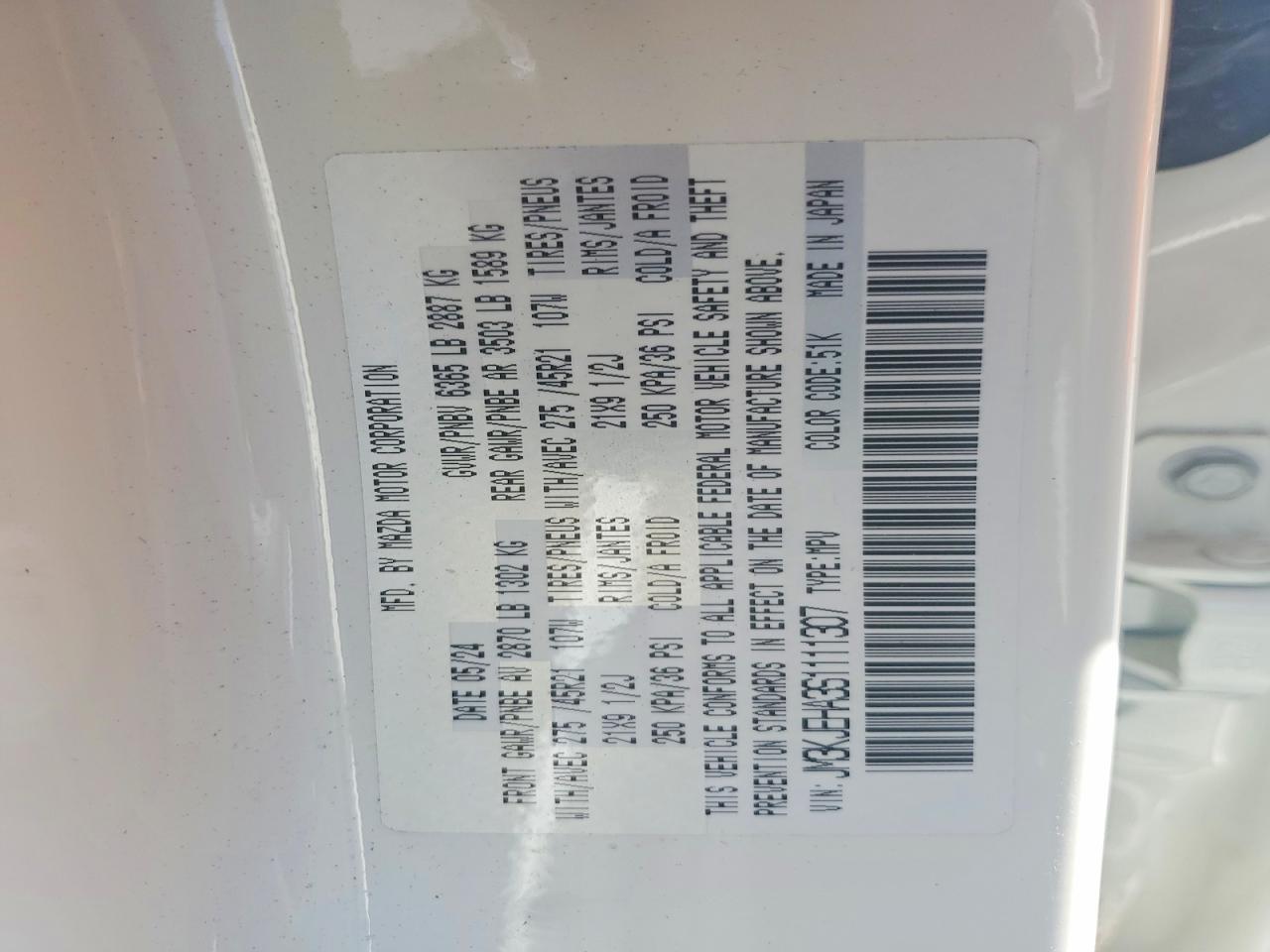 Mazda Cx Premium Plus