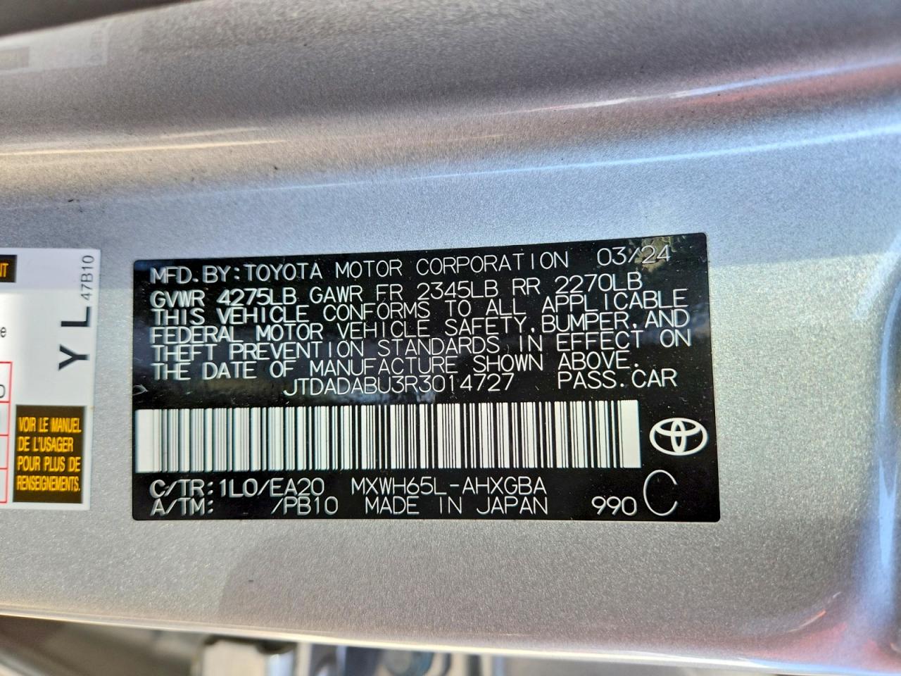 Toyota Prius Xle
