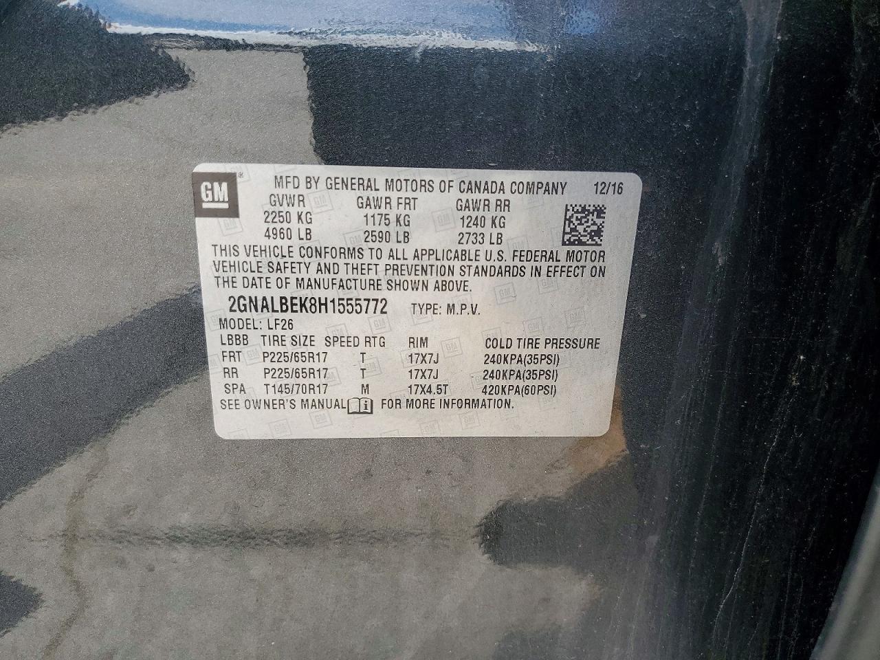 Chevrolet Equinox Ls
