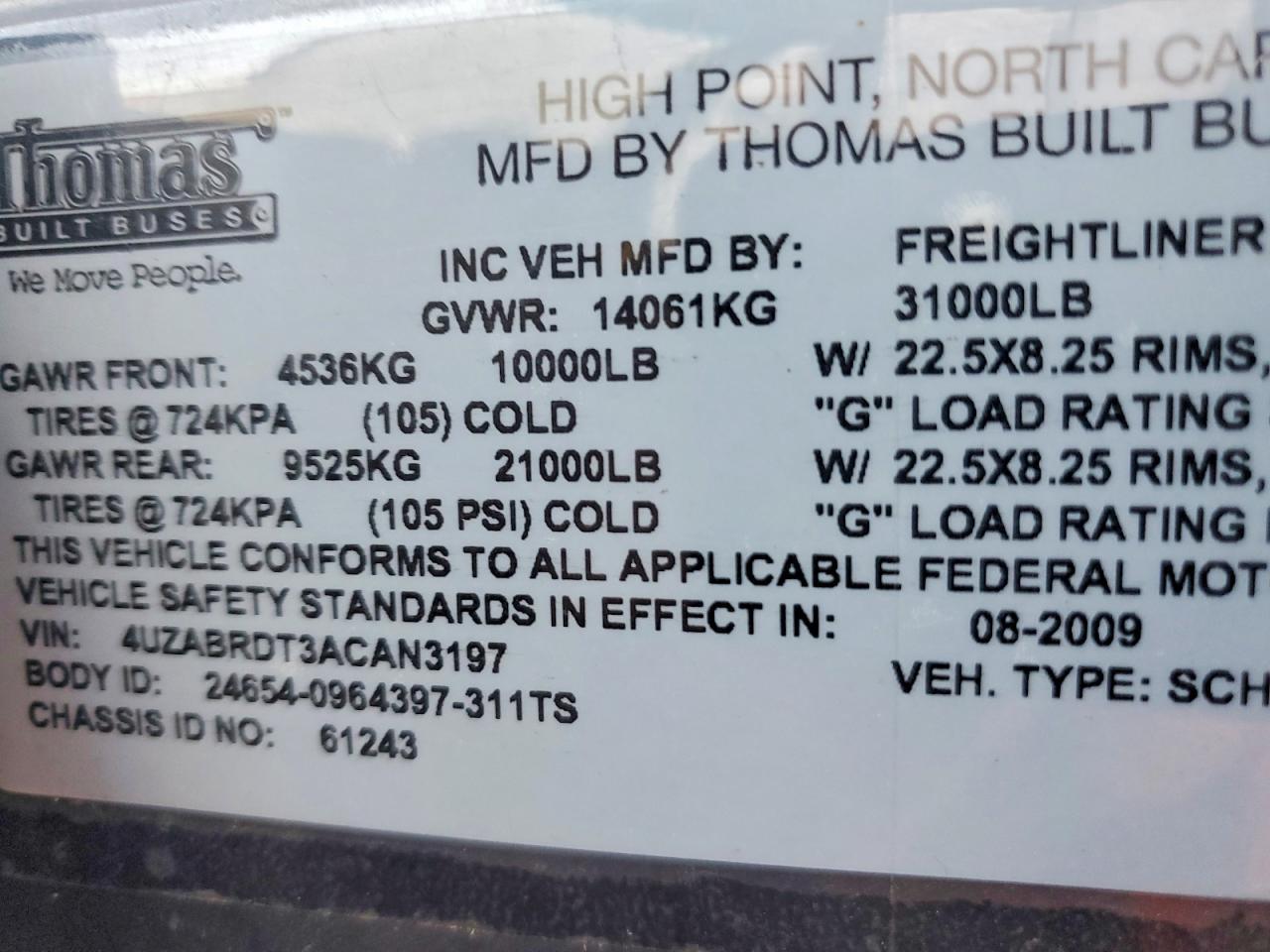 Freightliner Chassis B2b