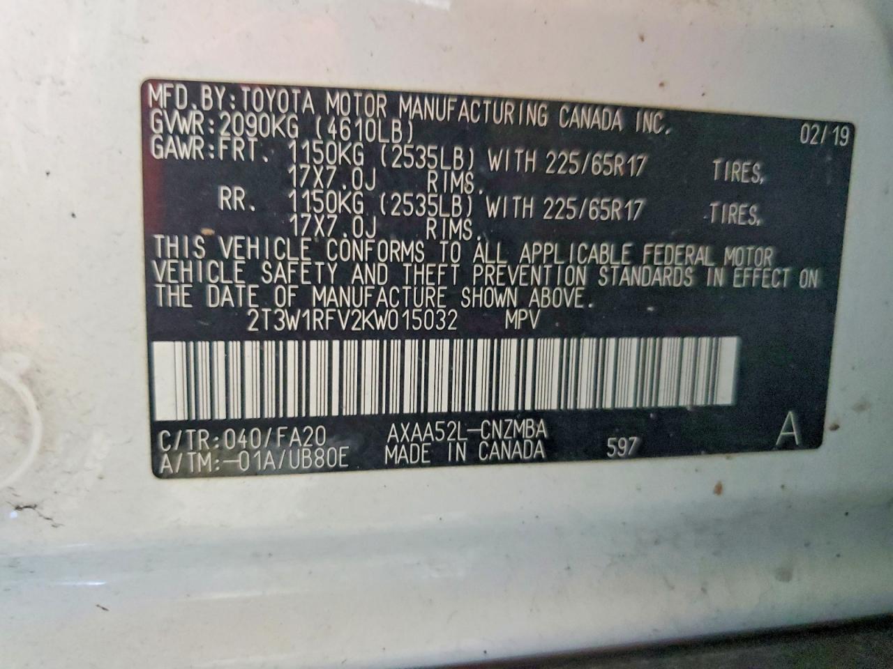 Toyota RAV4 Xle