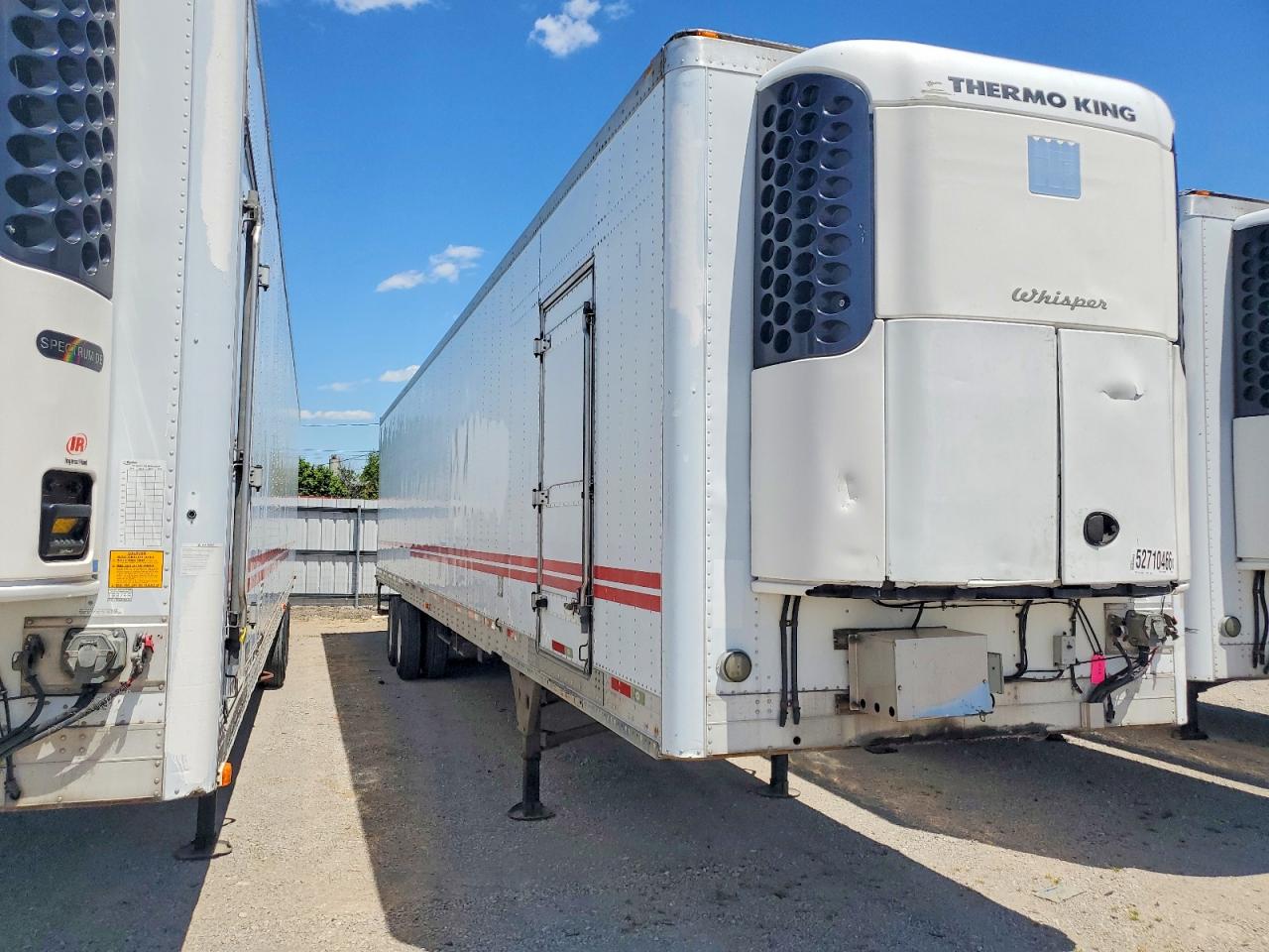 Salvage Utility Trailer Vsra Reefe Image