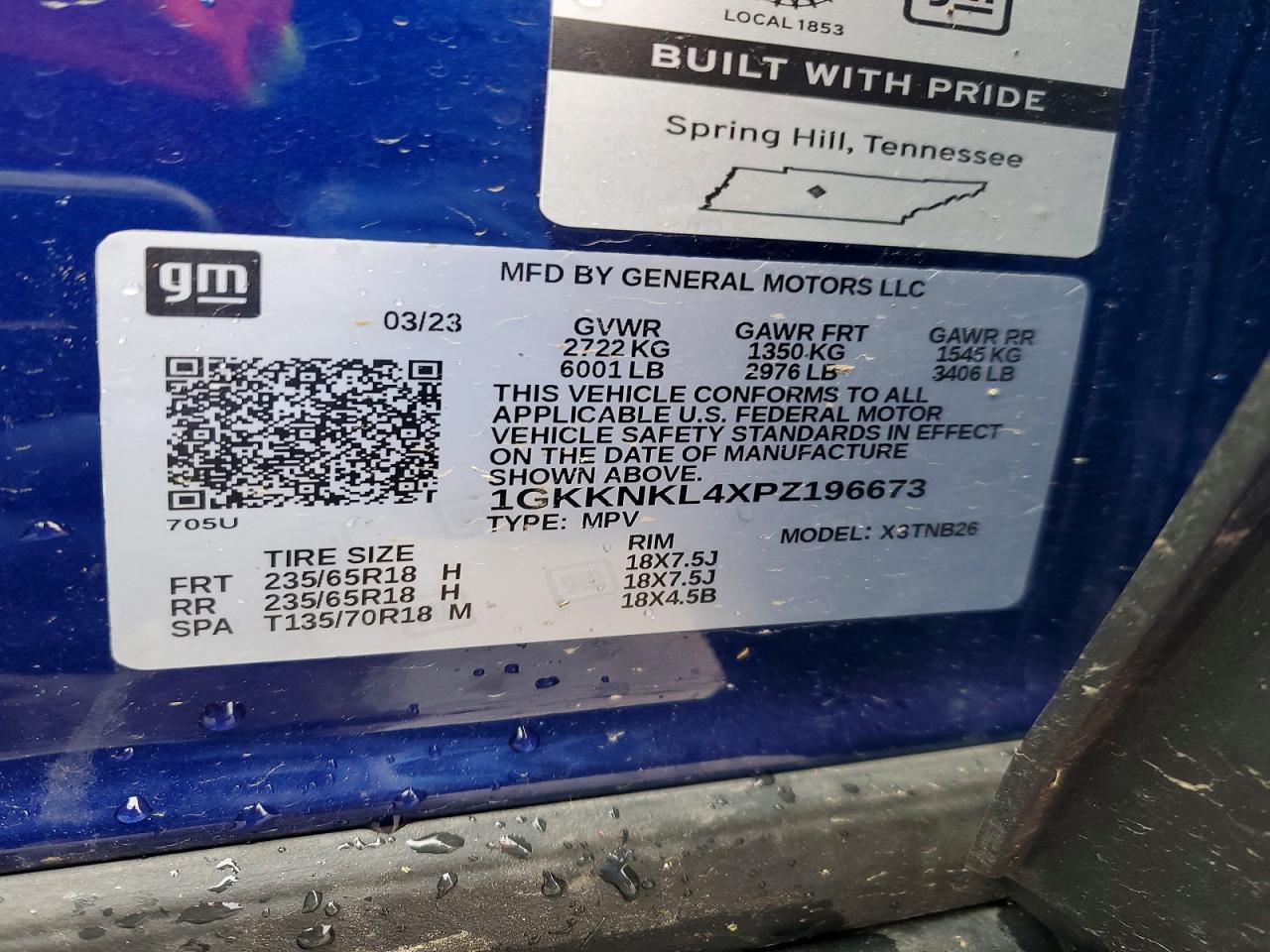 GMC Acadia Sle
