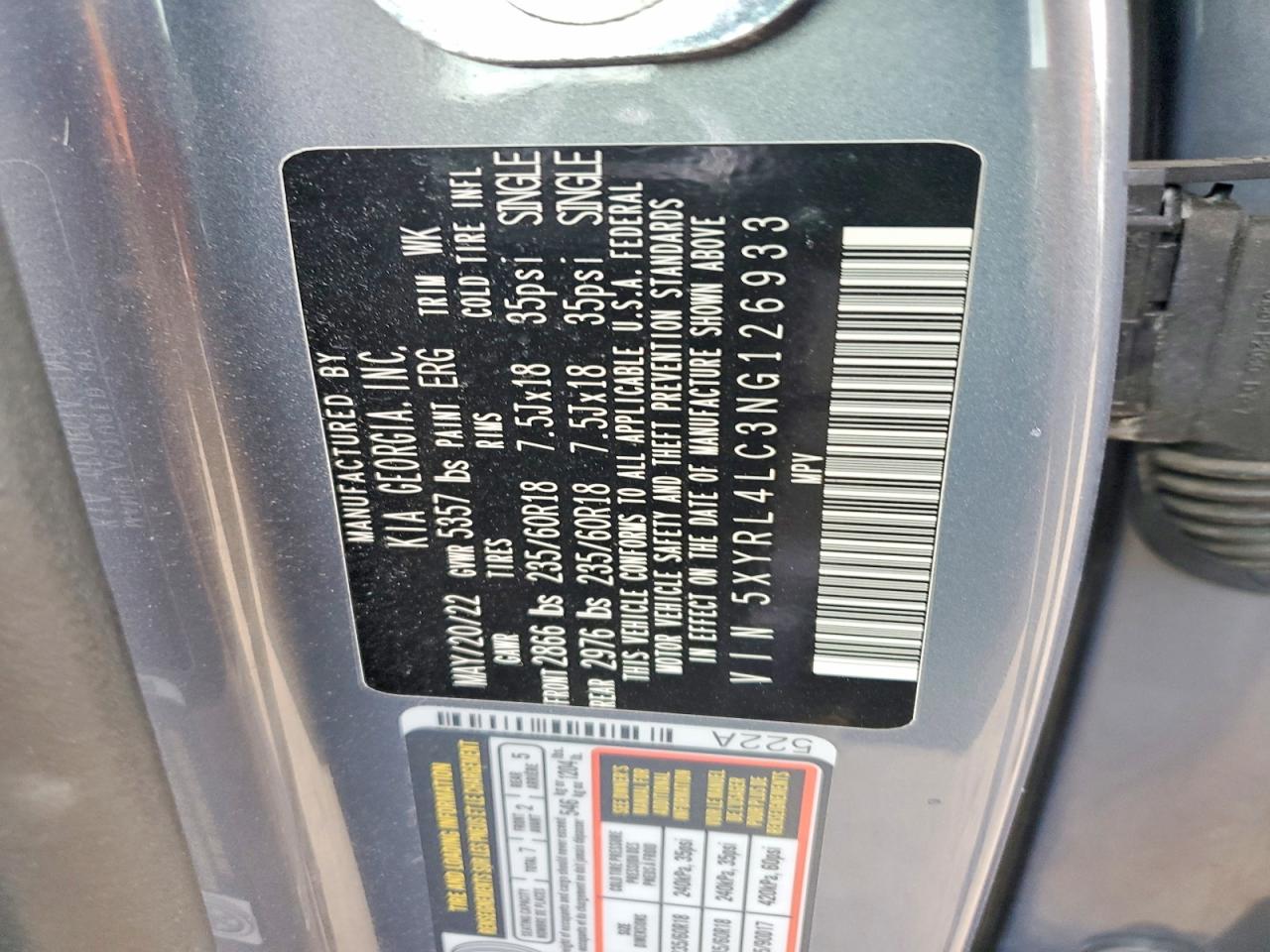 Kia Sorento S