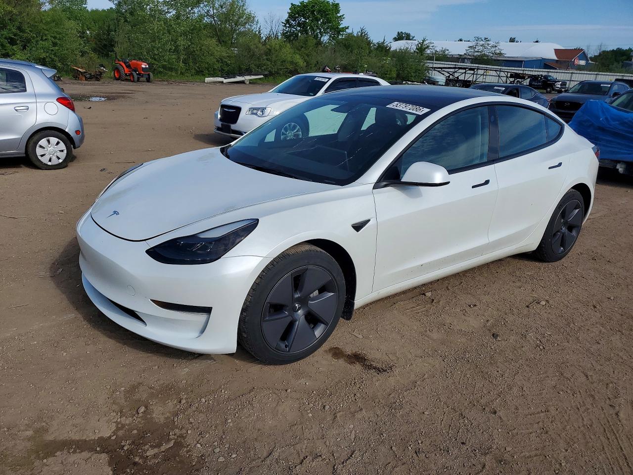 Salvage Tesla Model 3 Image