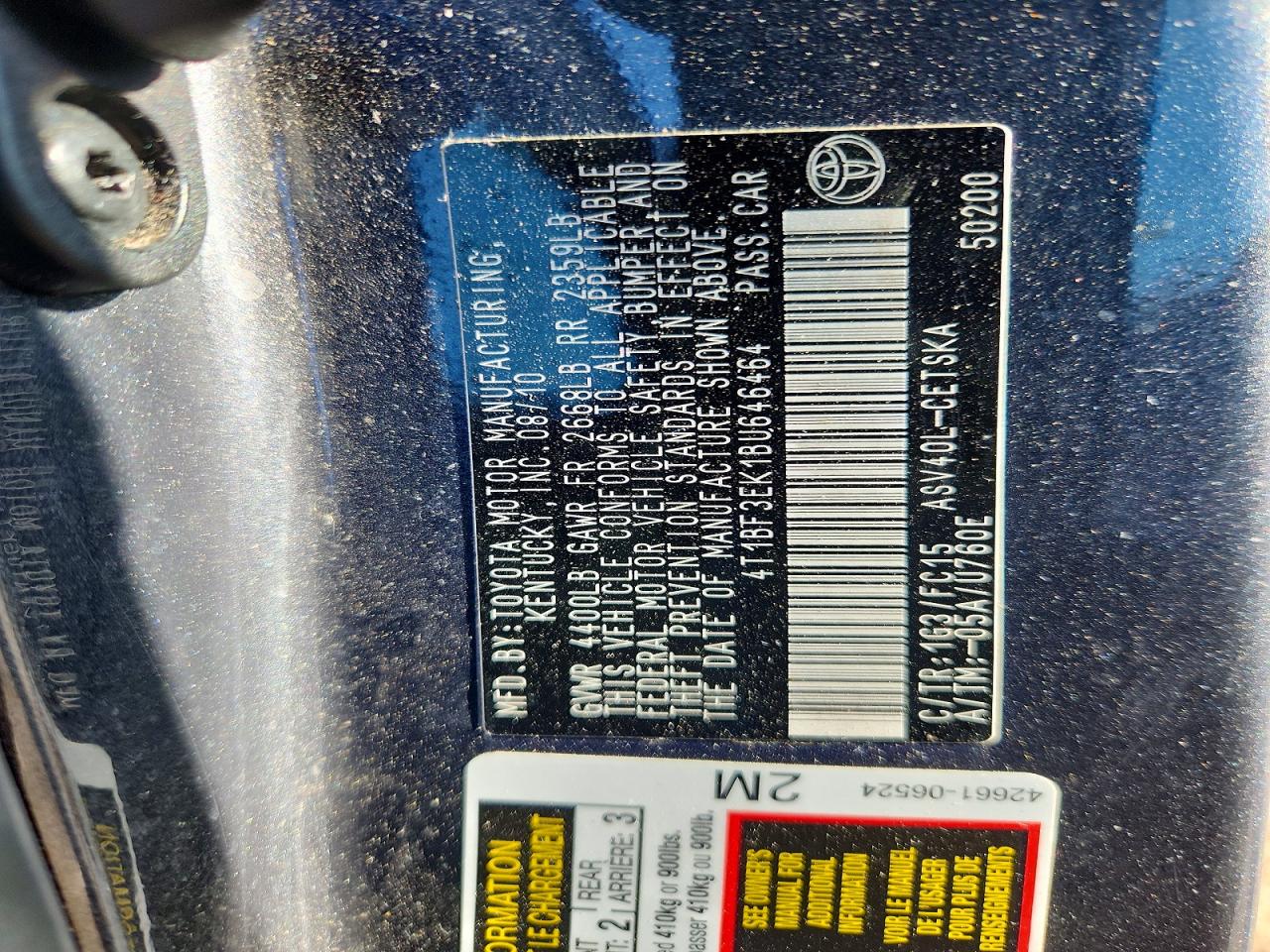 Toyota Camry Se