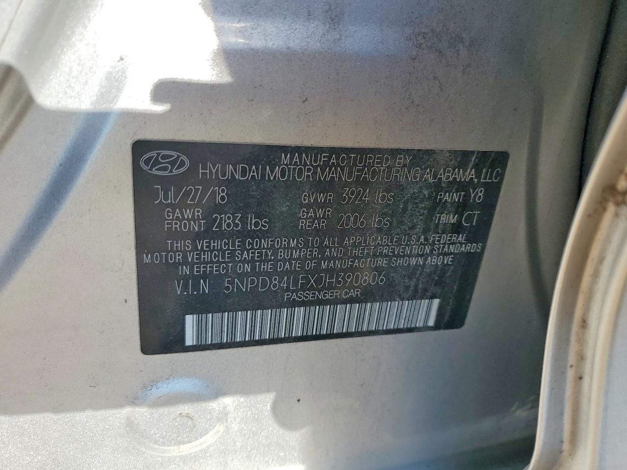 Hyundai ELANTRA Sel