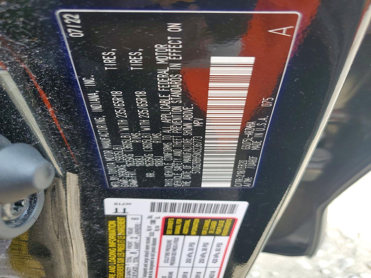 Toyota Highlander Xle