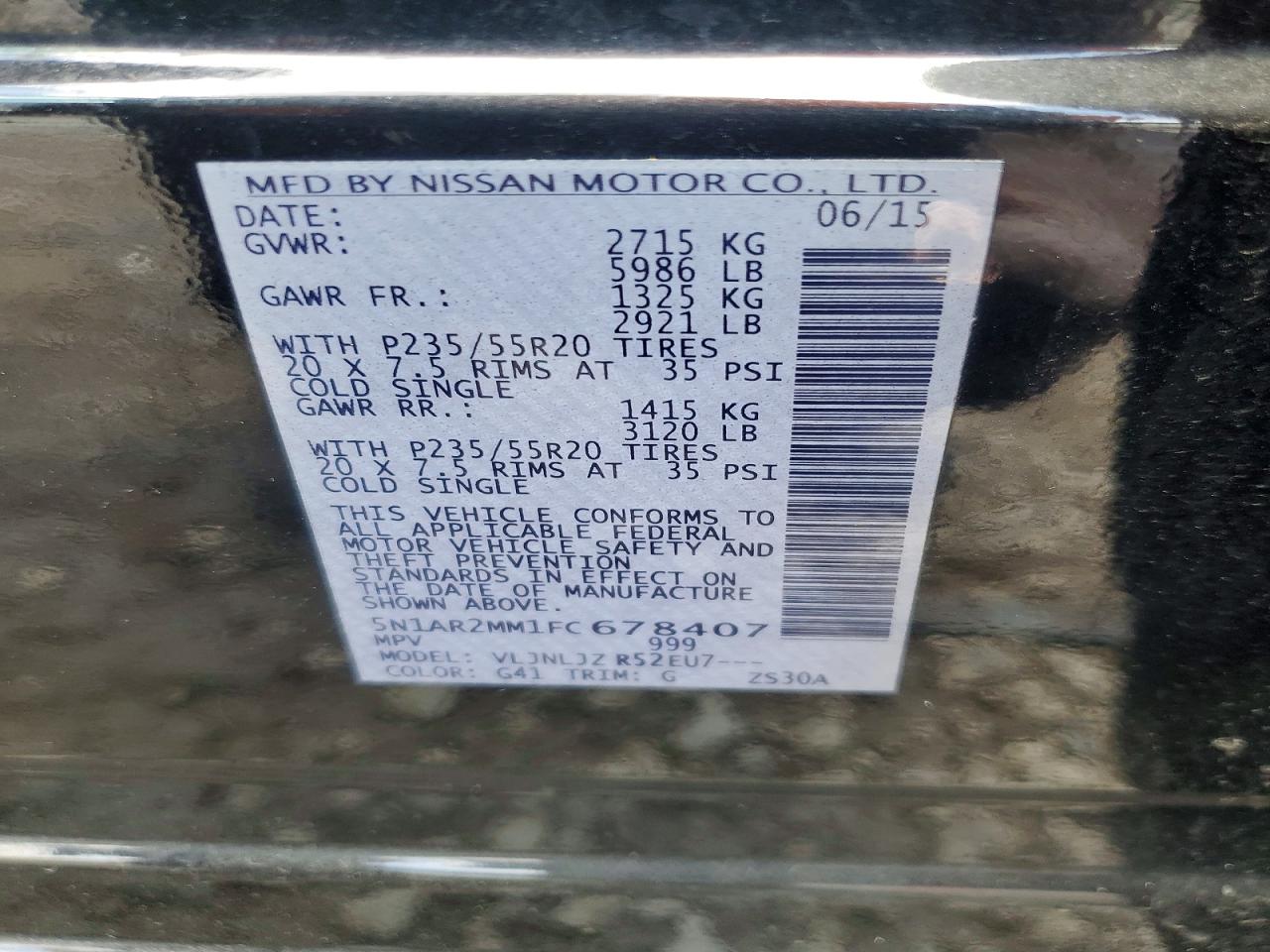 Nissan Pathfinder S