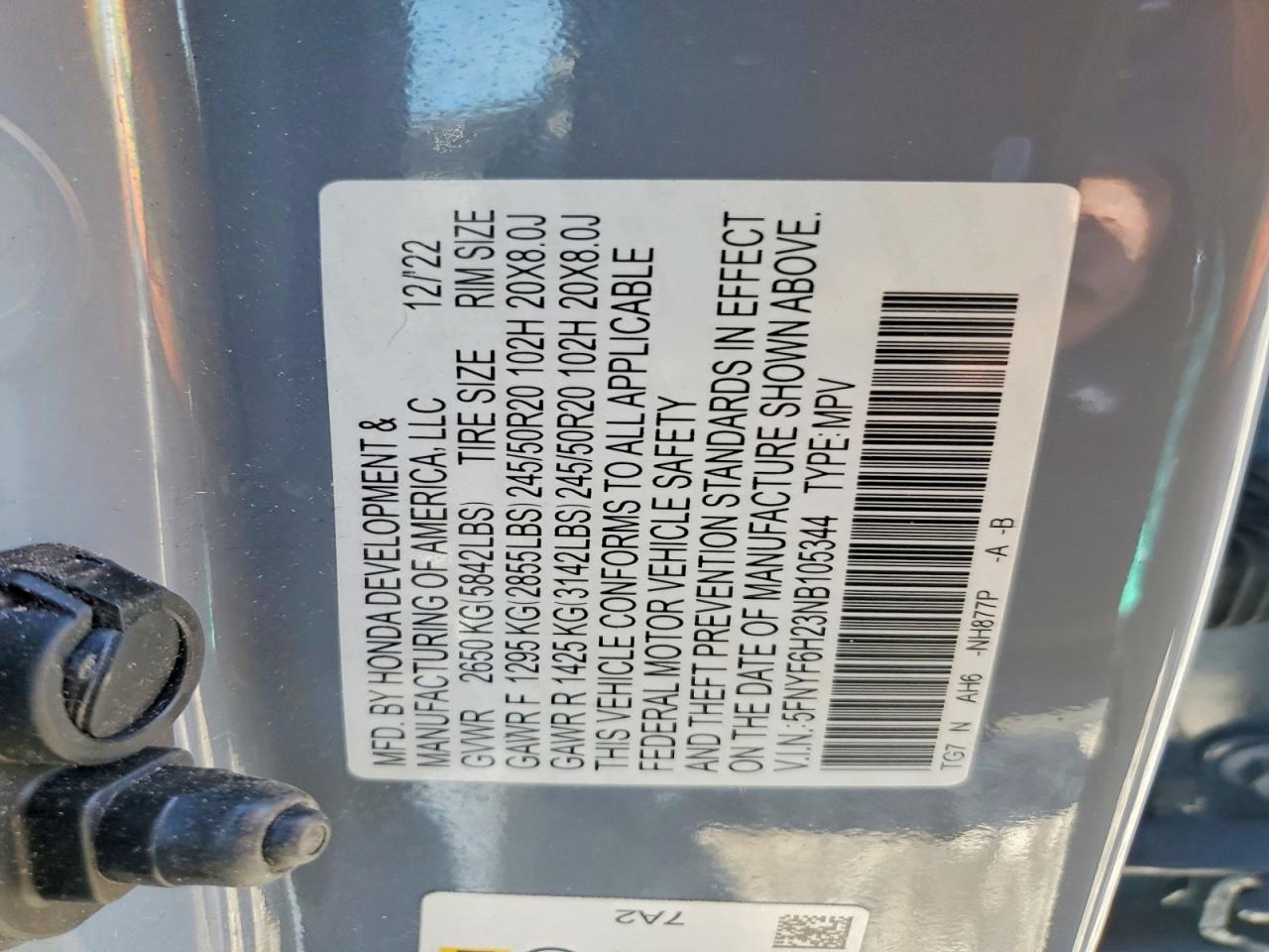 Honda Pilot Se
