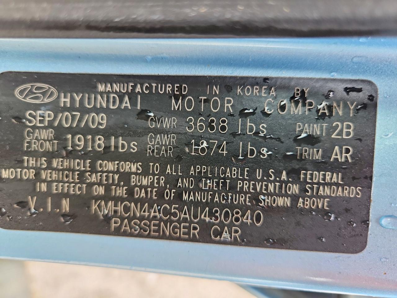 Hyundai ACCENT Gls