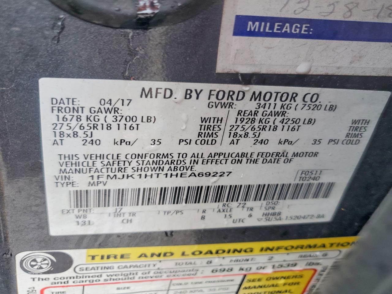 Ford Expedition El Xlt