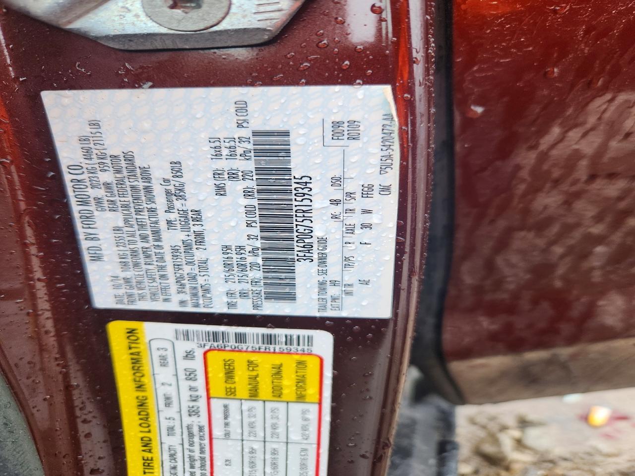 Ford Fusion S