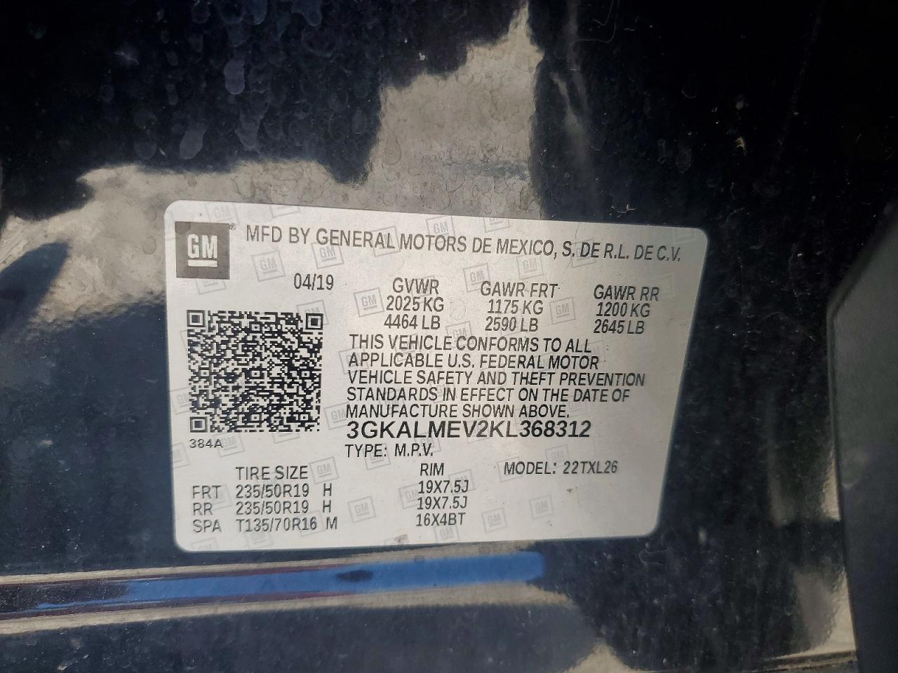 GMC Terrain Sle